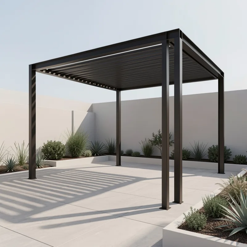 Calcul surface emprise au sol pergola : méthode et règles d'urbanisme