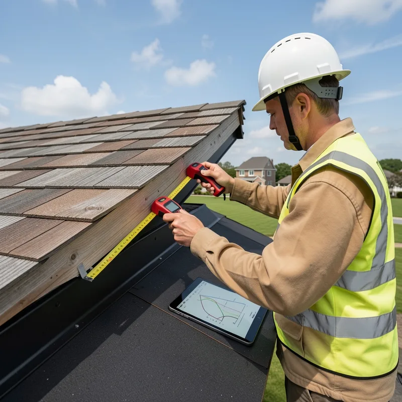 Comment calculer la surface d'un toit par rapport au sol ? Méthode précise