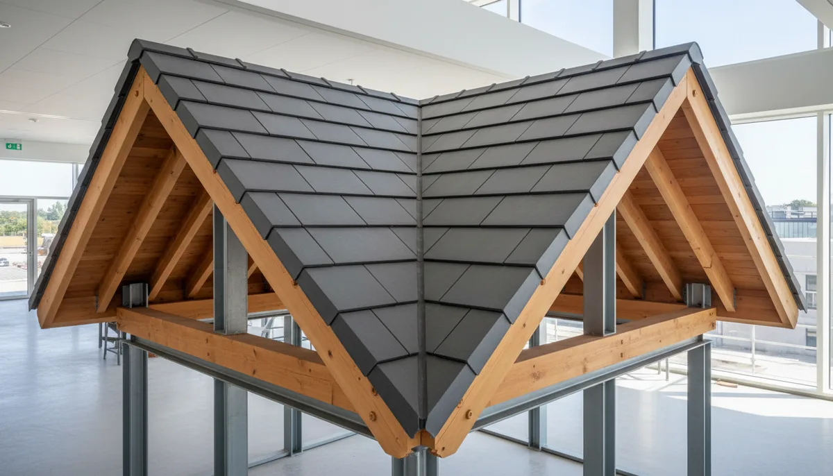 Simulateur de calcul de surface pour une toiture 2 pans