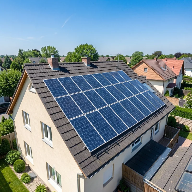 Surface de toit exploitable pour panneaux solaires
